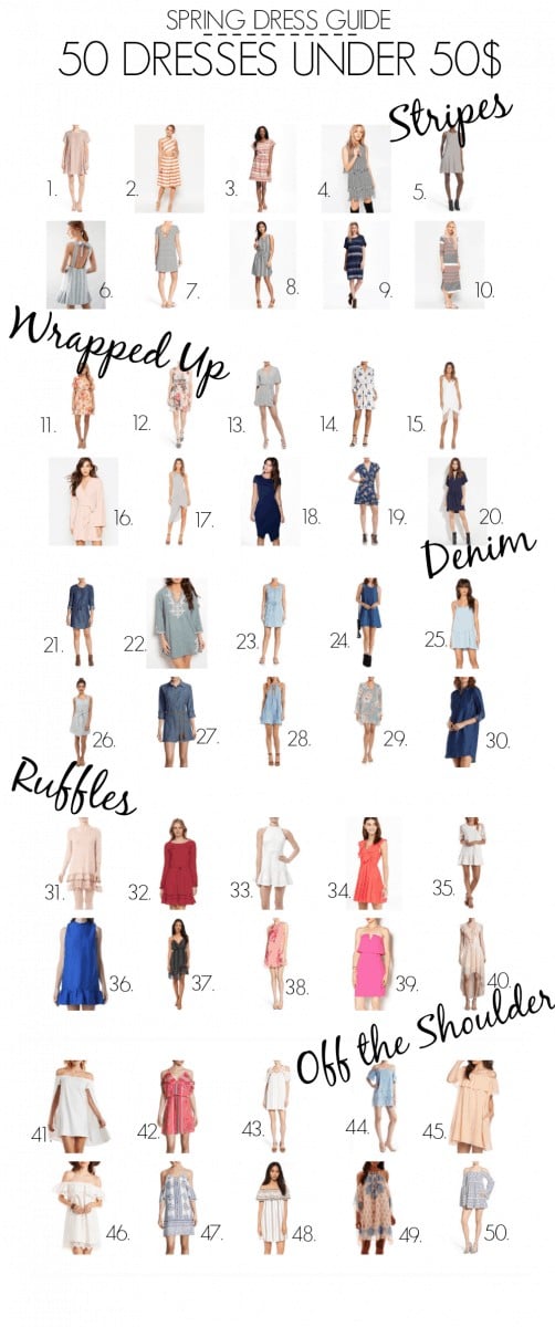 50 dresses under 50 dollars