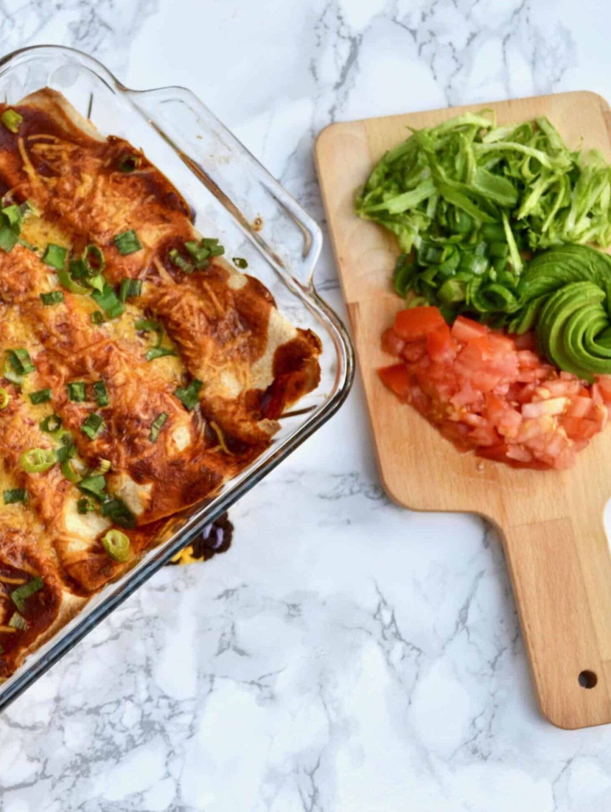 healthy turkey enchiladas