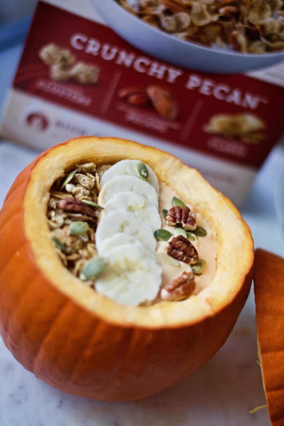 Pumpkin Spice Smoothie Bowl Recipe An Unblurred Lady