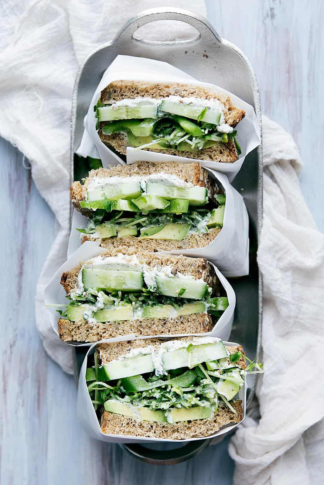 Green Sandwich Recipes That Are Veggie Greatness An Unblurred Lady