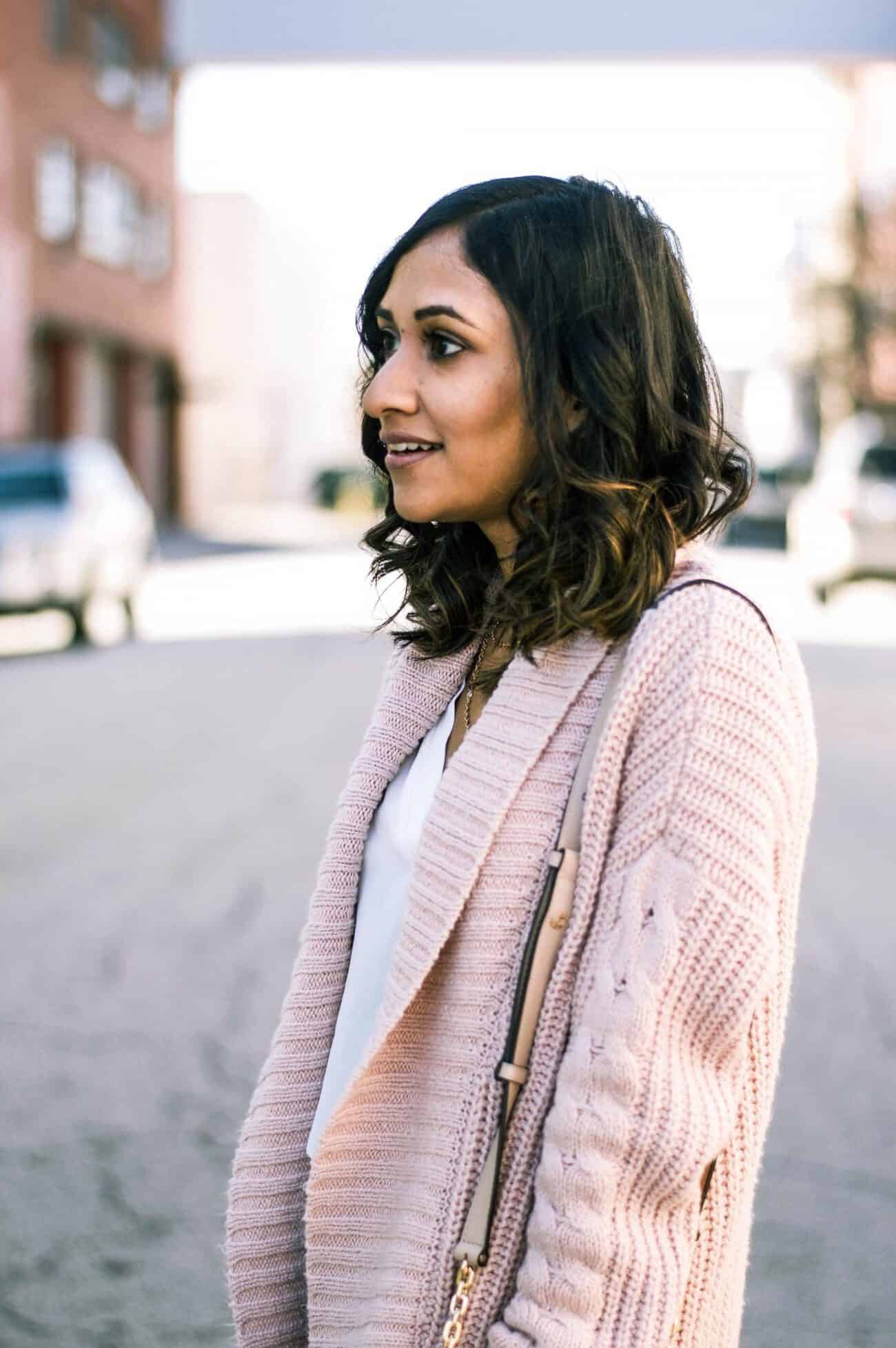 spring transitional outfit