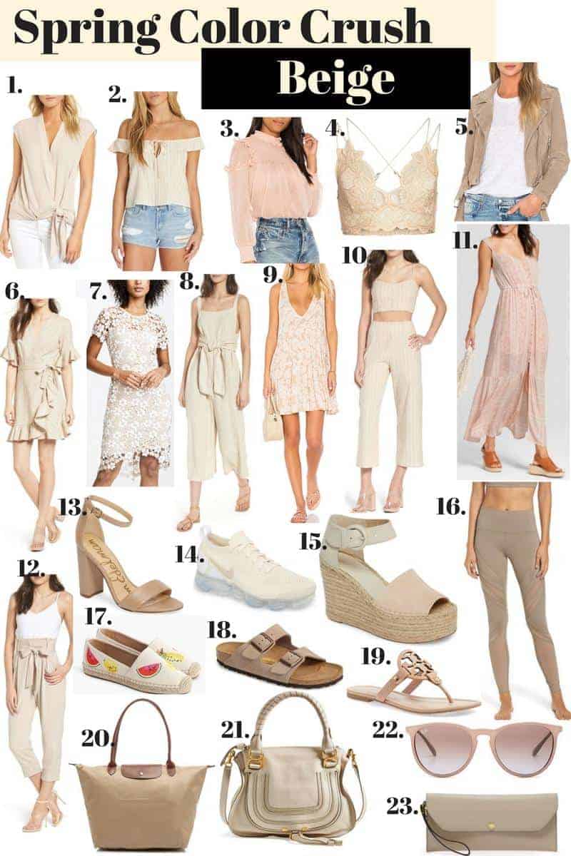 Beige Clothing Pieces for the Spring - An Unblurred Lady