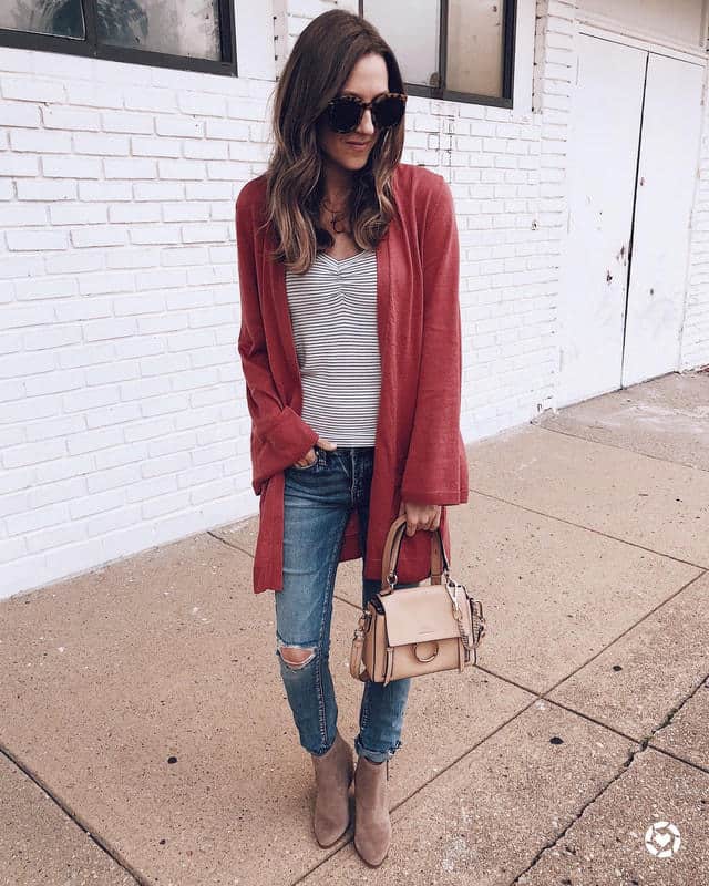 Long Cardigan Outfit Inspiration An Unblurred Lady