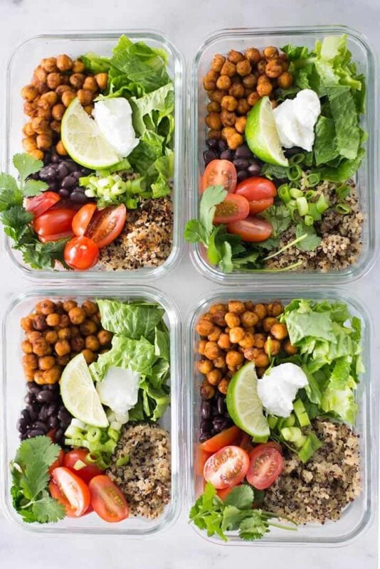 21 Easy Vegetarian Meal Prep Recipes to Make An Unblurred Lady