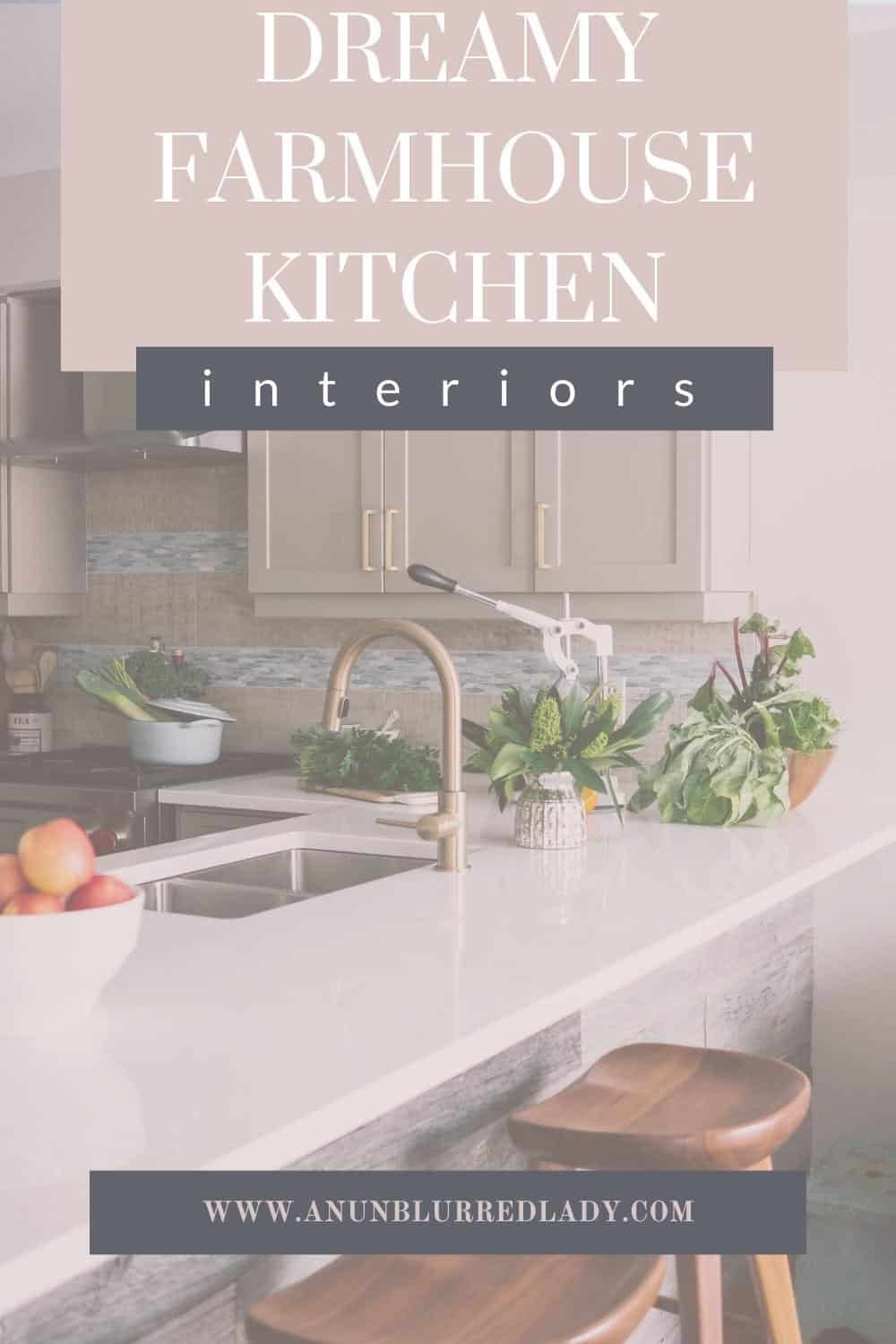 Farmhouse Kitchen Decor from Amazon An Unblurred Lady